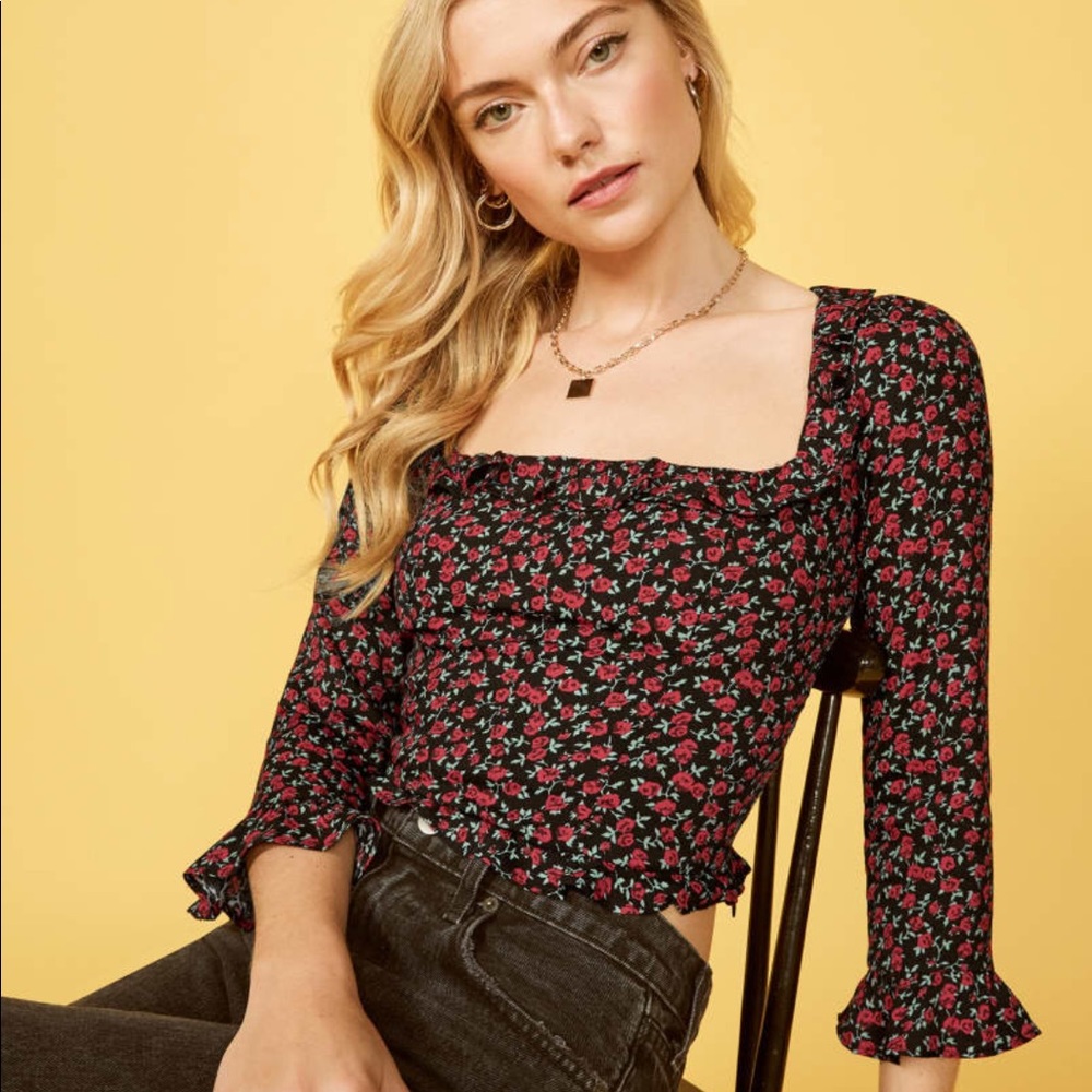 Reformation Barb Top - Mabel